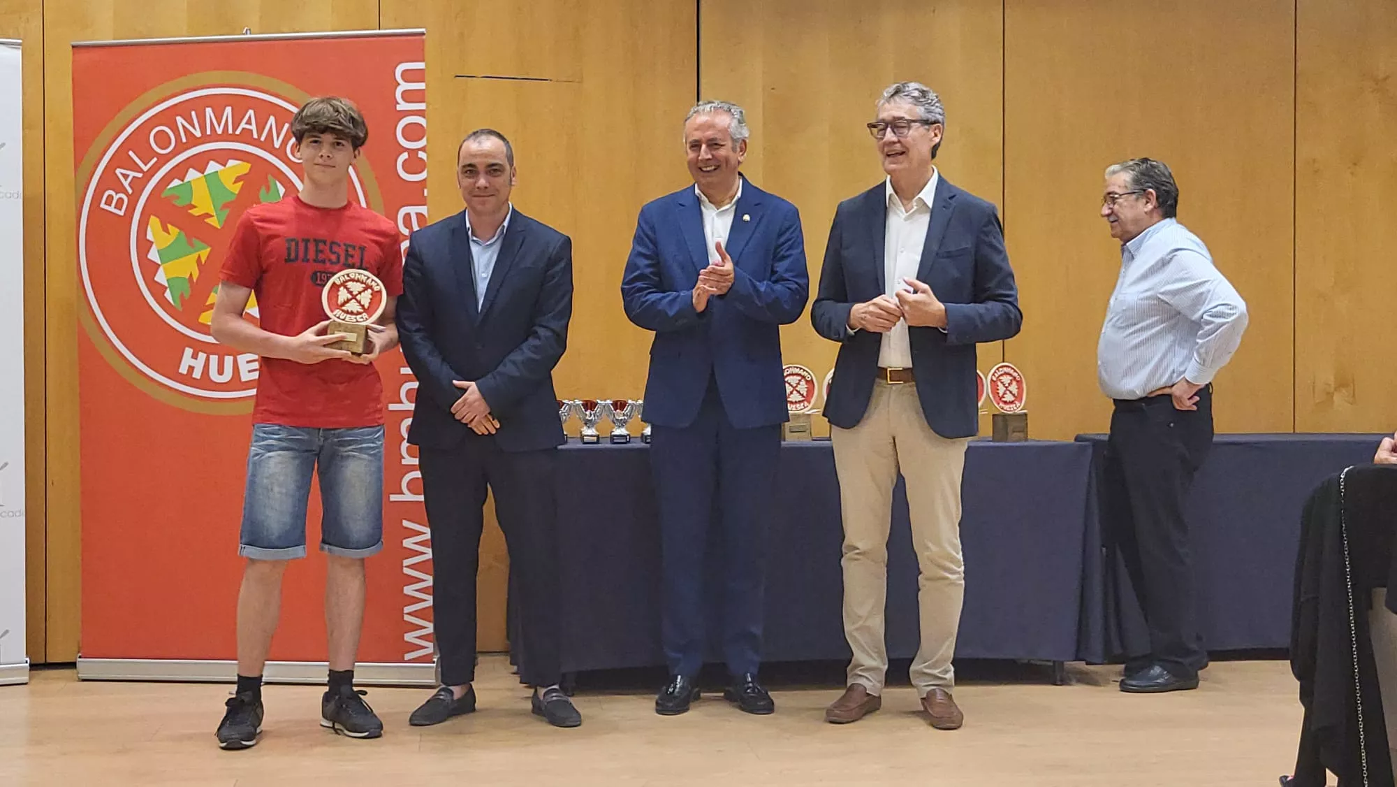 Fiesta de fin de temporada de Balonmano Huesca