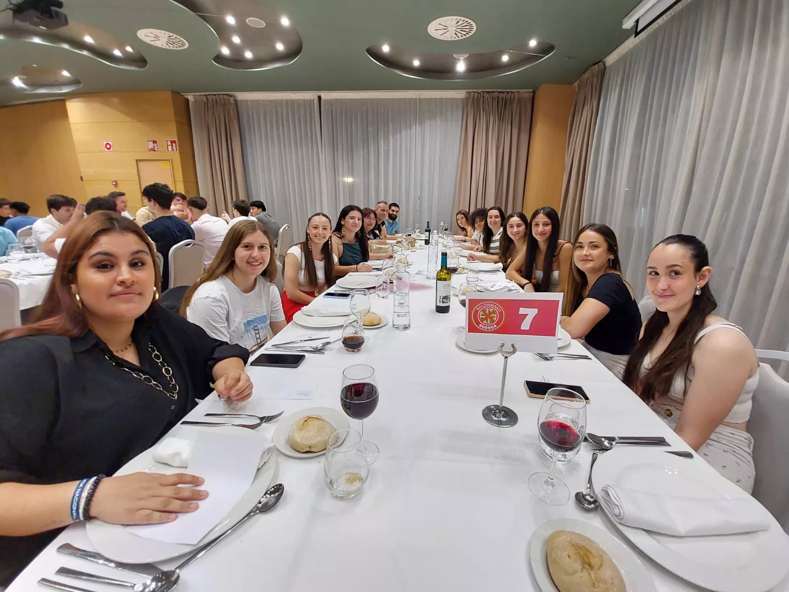 Fiesta de fin de temporada de Balonmano Huesca