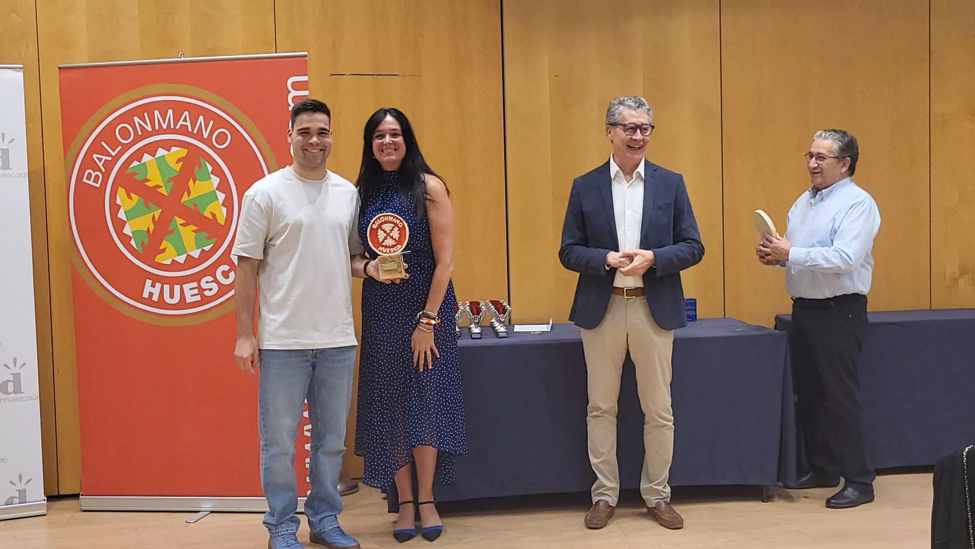 Fiesta de fin de temporada de Balonmano Huesca