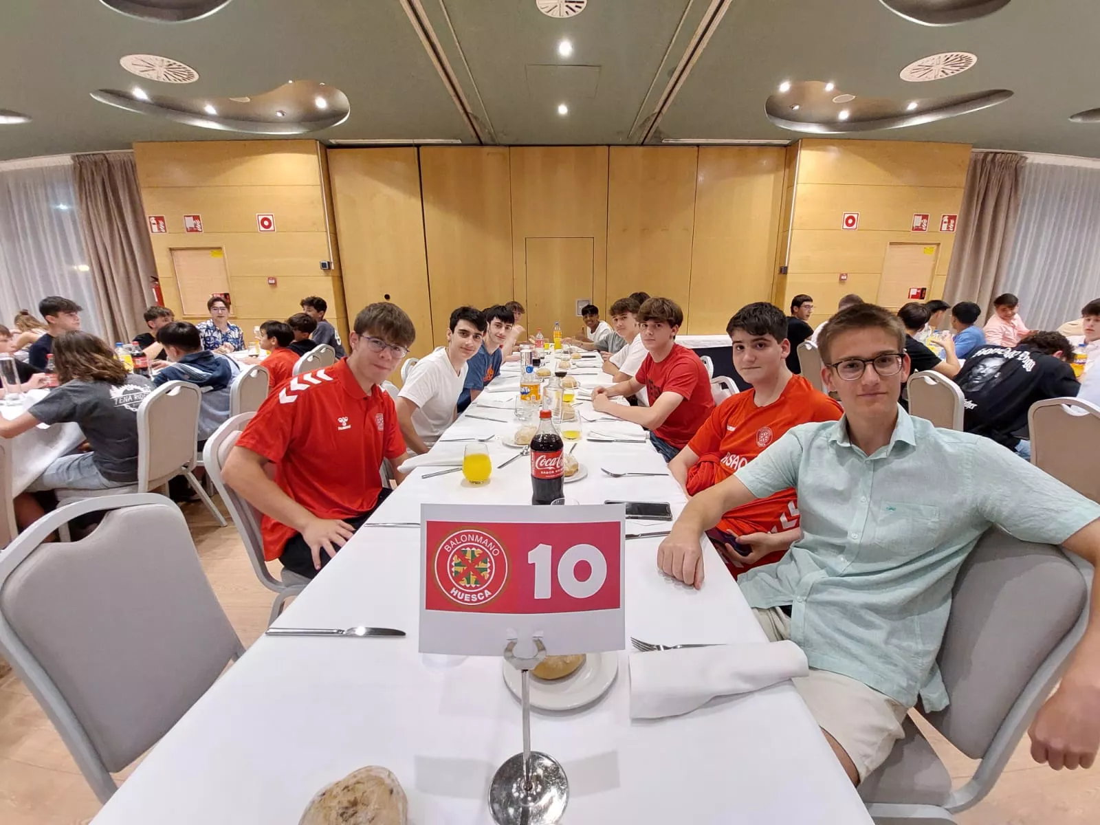 Fiesta de fin de temporada de Balonmano Huesca