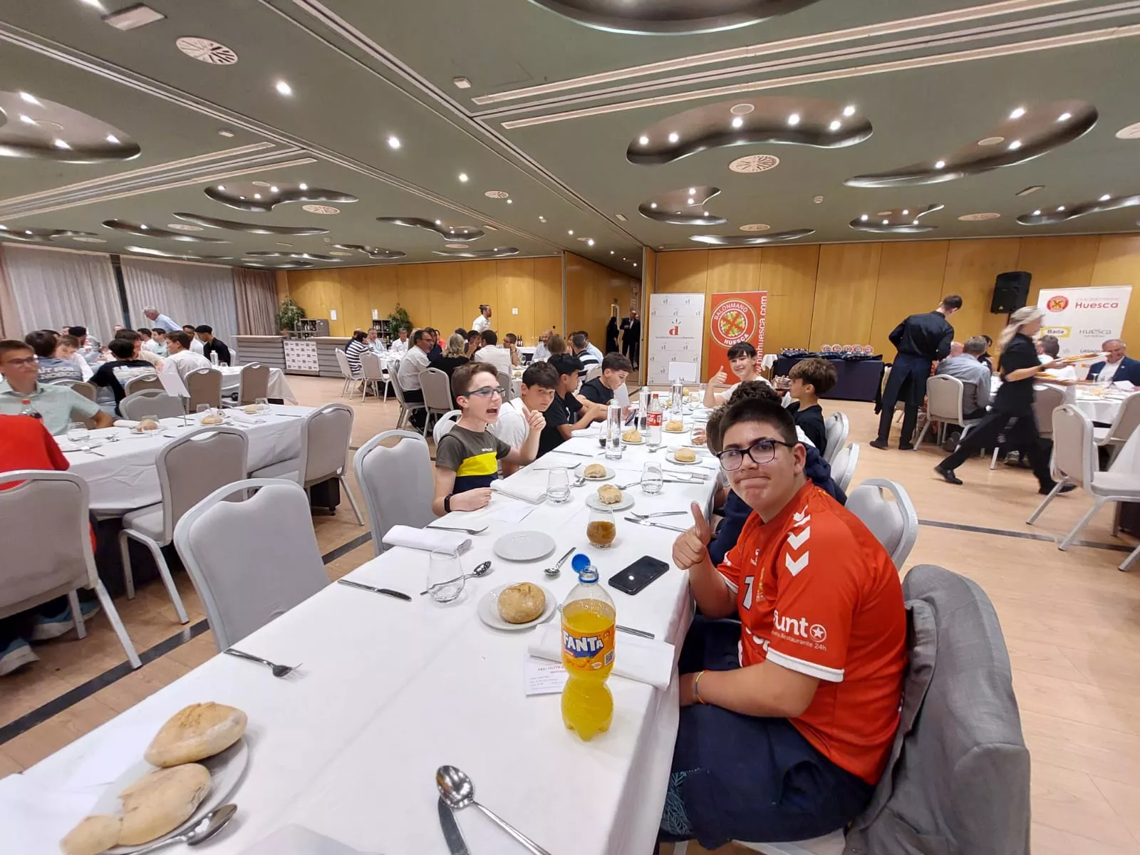 Fiesta de fin de temporada de Balonmano Huesca
