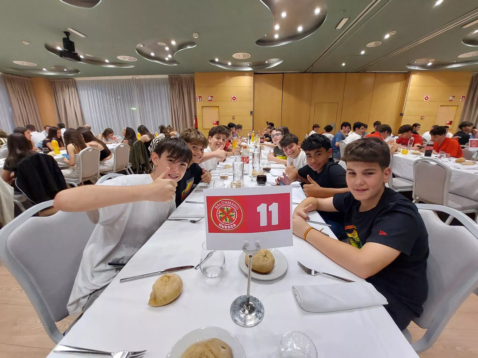Fiesta de fin de temporada de Balonmano Huesca