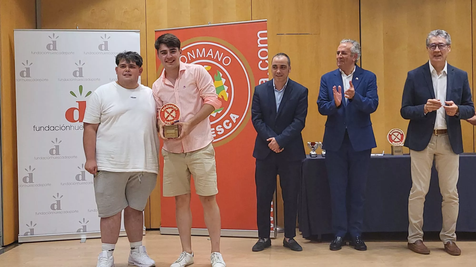Fiesta de fin de temporada de Balonmano Huesca