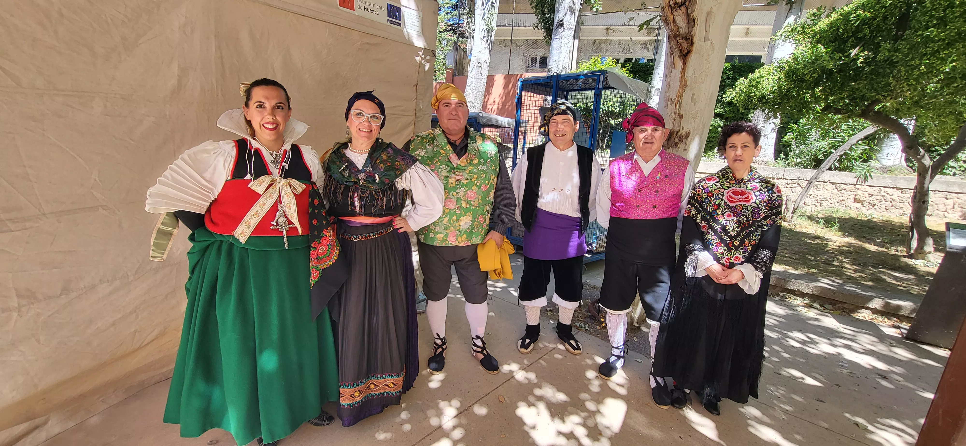Actuación de la Escuela Alborozo en el parque Miguel Servet. Foto Mercedes Manterola