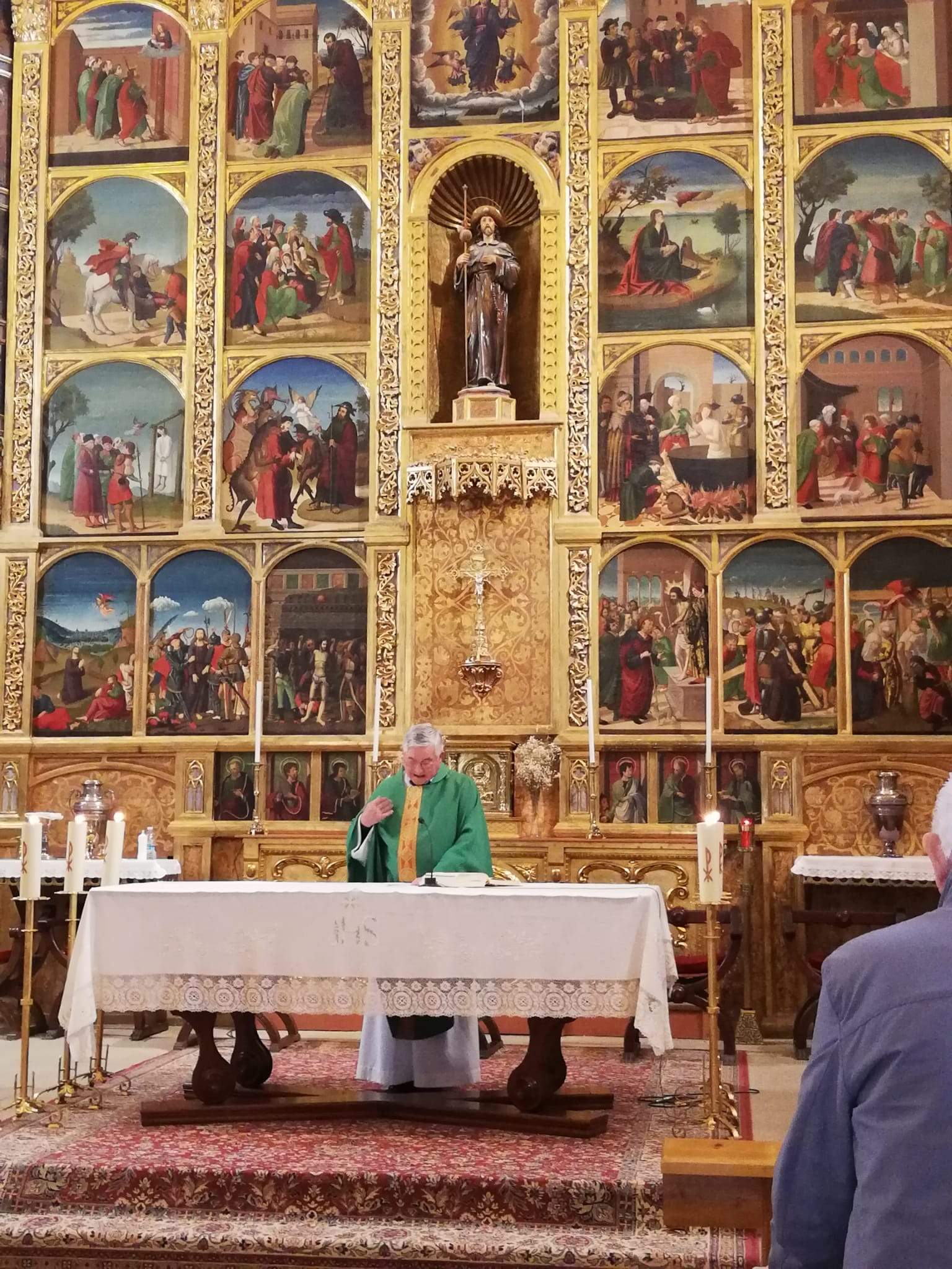 Homenaje a Antonio Santamaría en Grañén