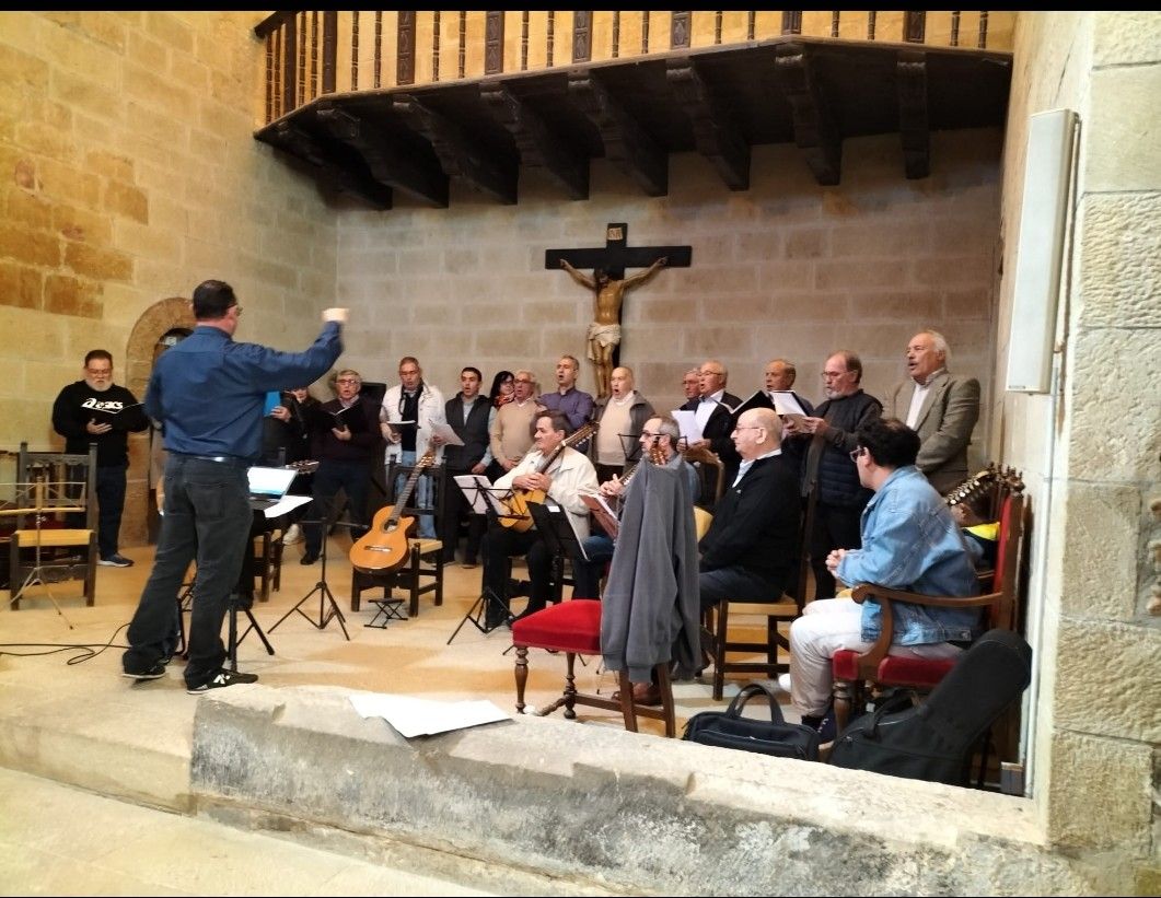 Homenaje a Antonio Santamaría en Grañén