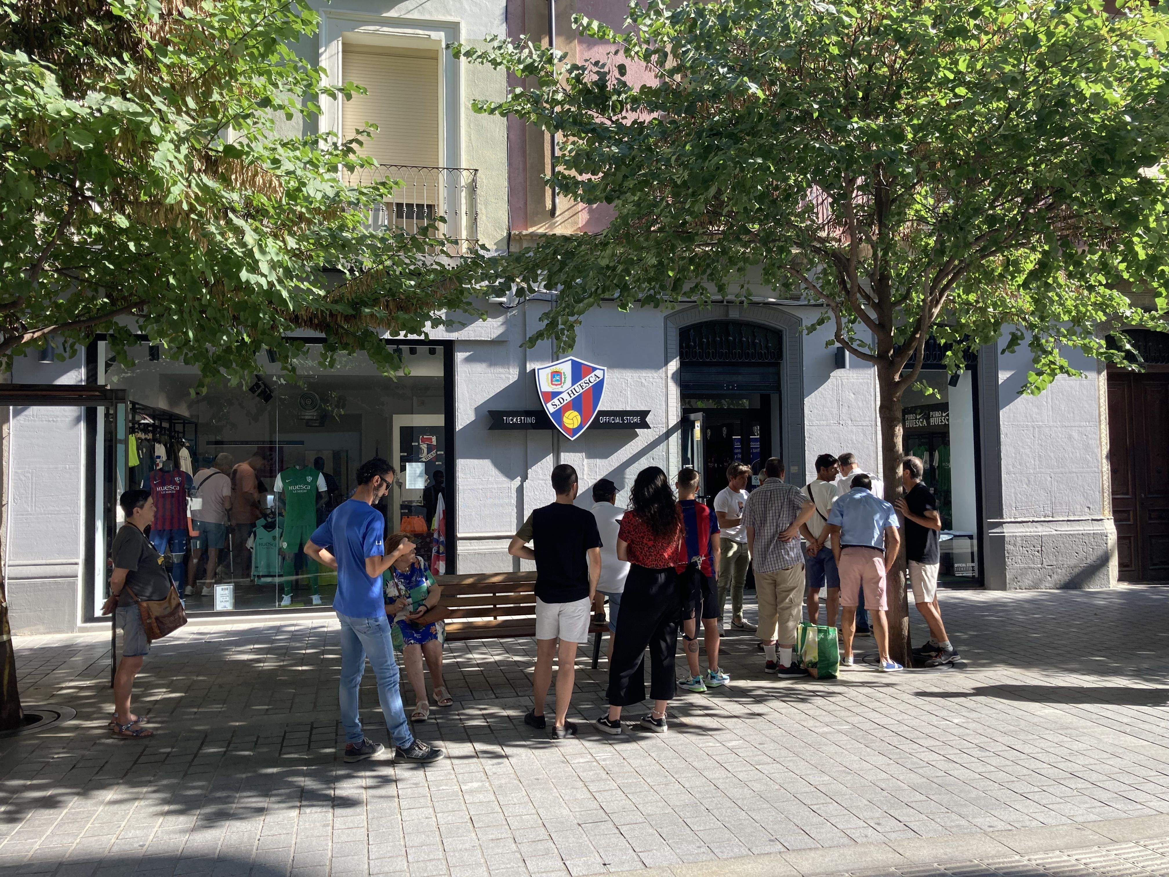 Un establecimiento comercial de Huesca.