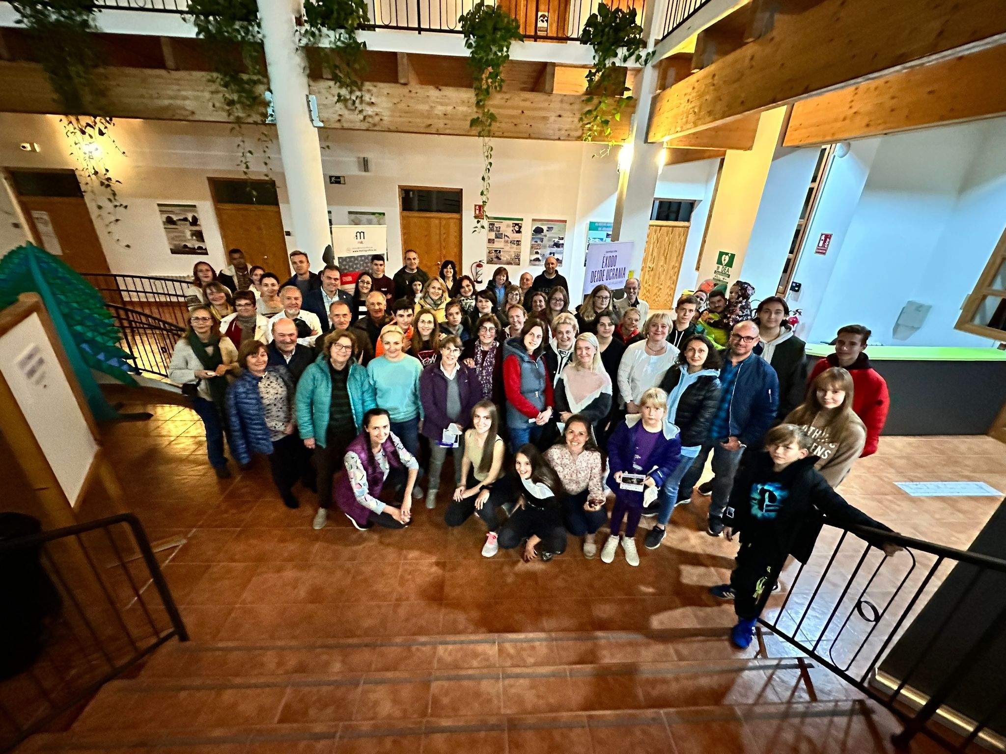 Exposición del cabo Javier Martín en el CEA José Luis Iranzo de Andorra