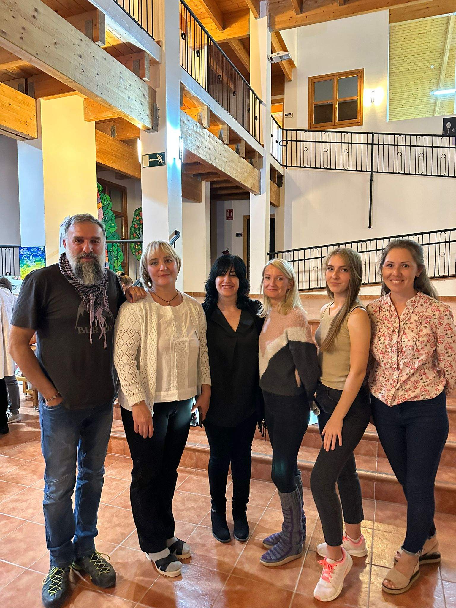 Exposición del cabo Javier Martín en el CEA José Luis Iranzo de Andorra