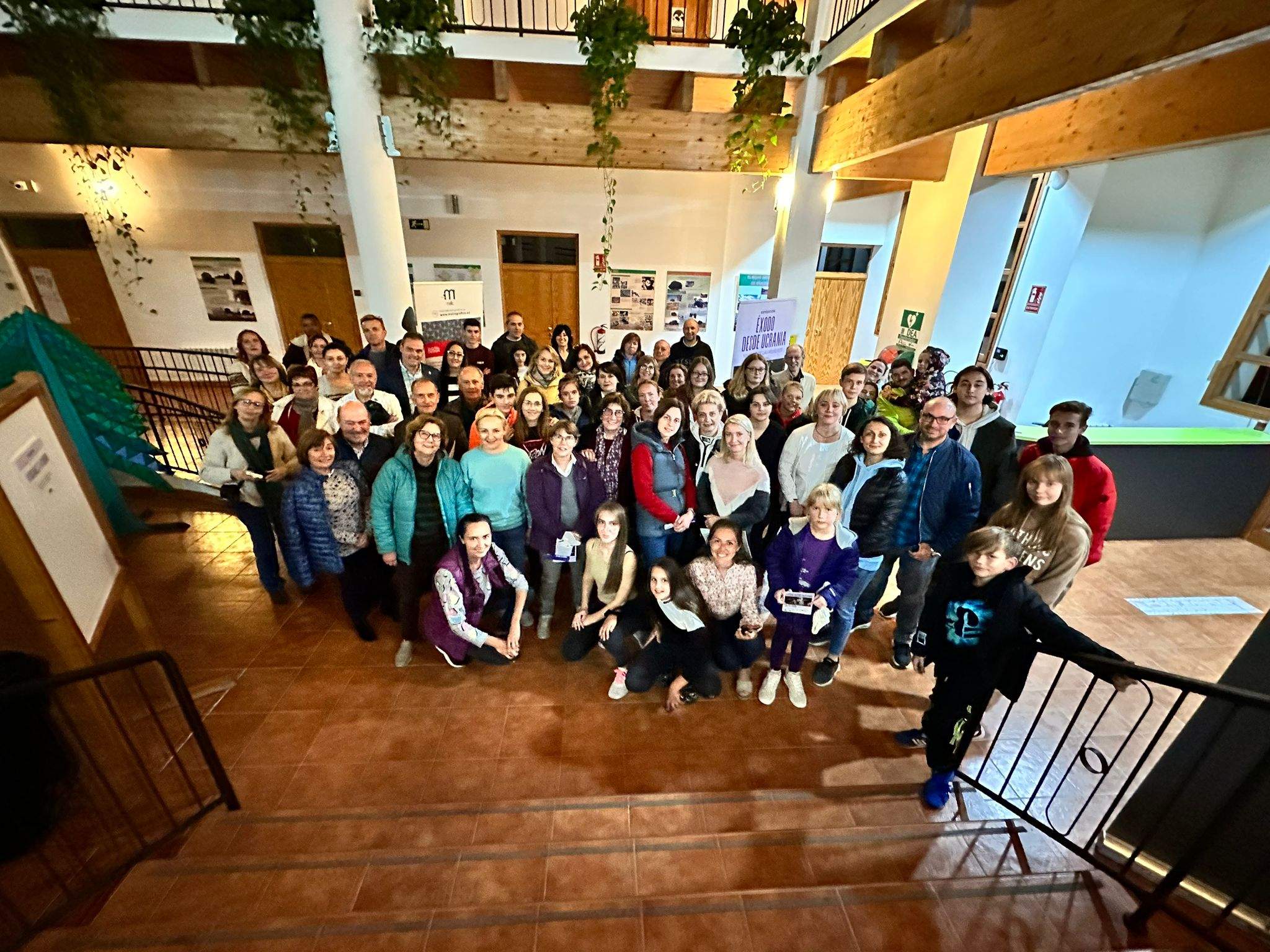 Exposición del cabo Javier Martín en el CEA José Luis Iranzo de Andorra