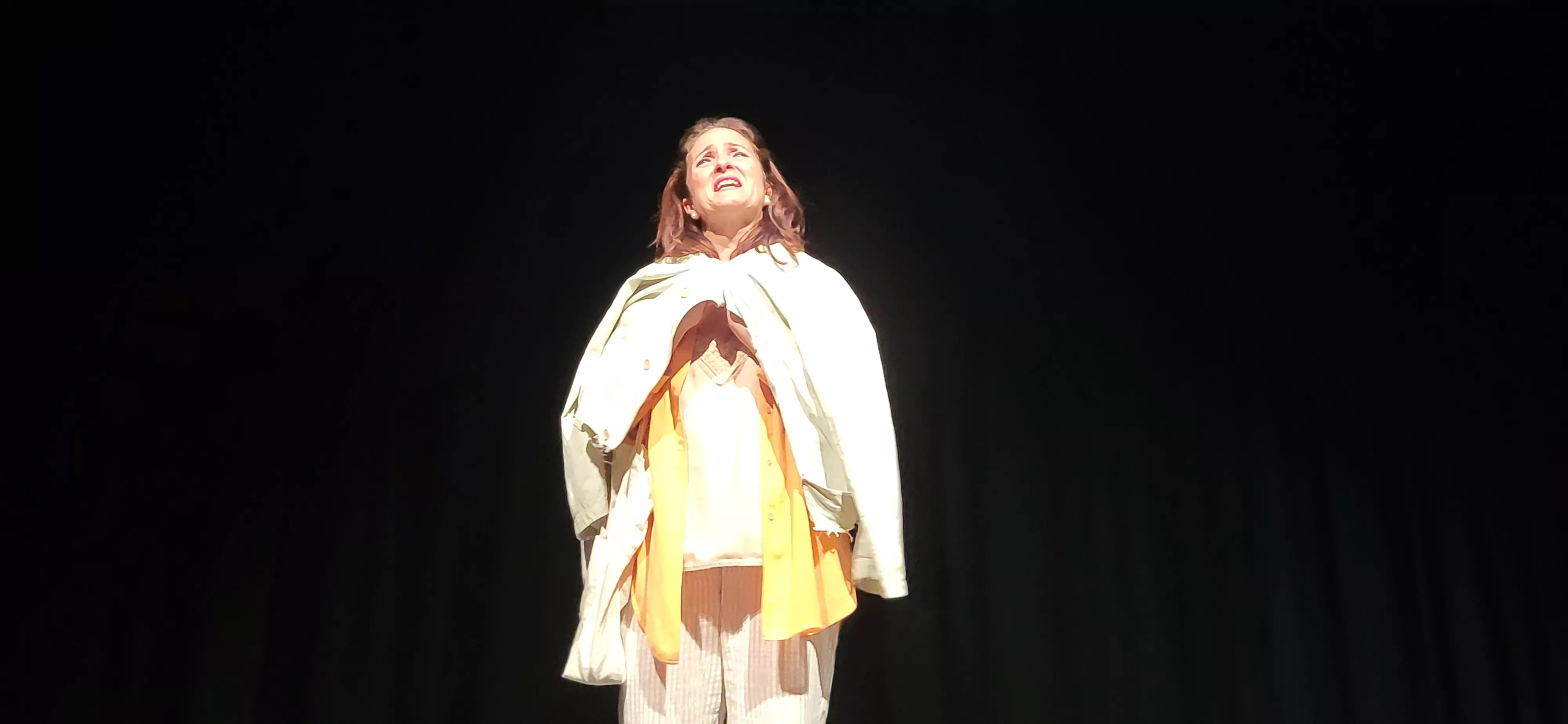 Actuación de Alboroque en la Muestra de Teatro y Danza Joven de Huesca. Foto Mercedes Manterola