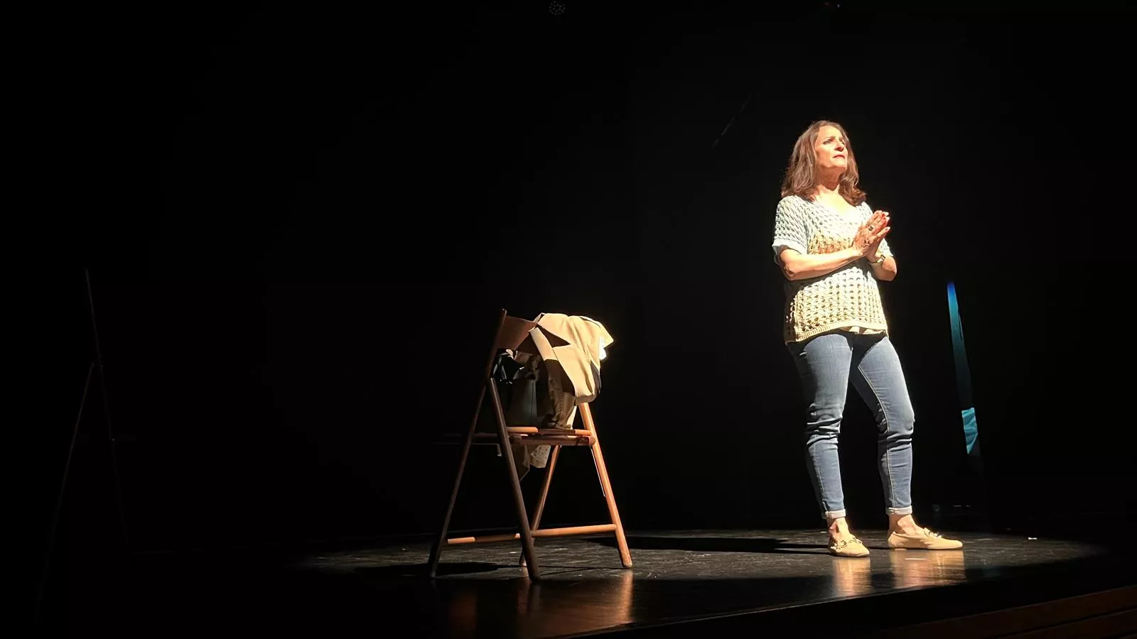 Actuación de Alboroque en la Muestra de Teatro y Danza Joven de Huesca. Foto Mercedes Manterola
