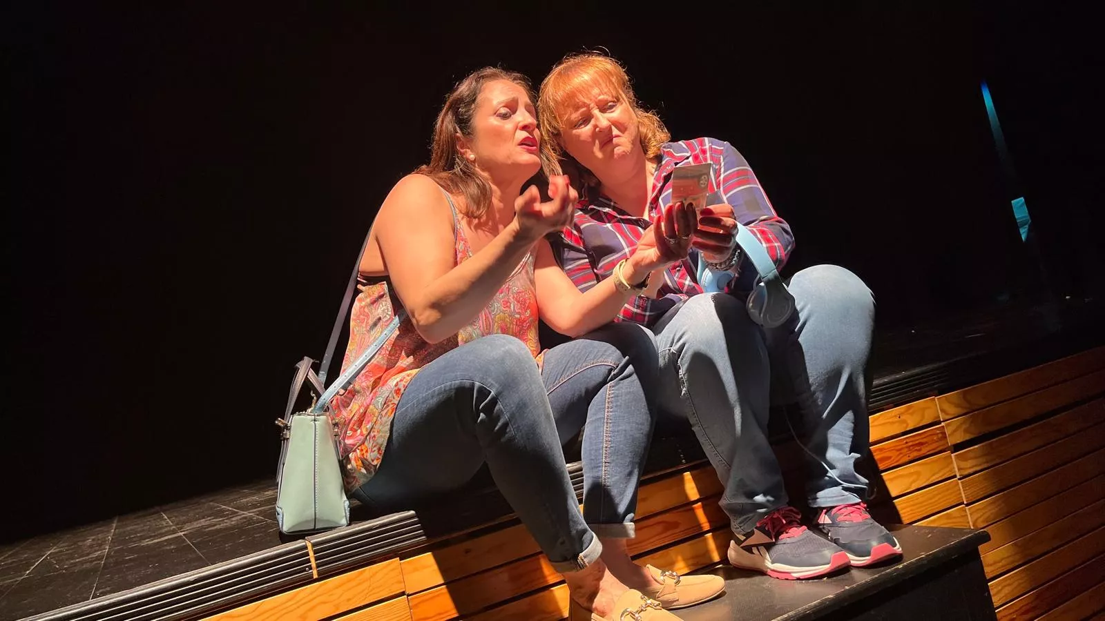 Actuación de Alboroque en la Muestra de Teatro y Danza Joven de Huesca. Foto Mercedes Manterola