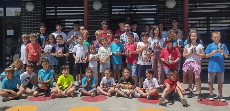Cuarenta jugadores compiten en el XVIII Torneo de Ajedrez de San Ramón