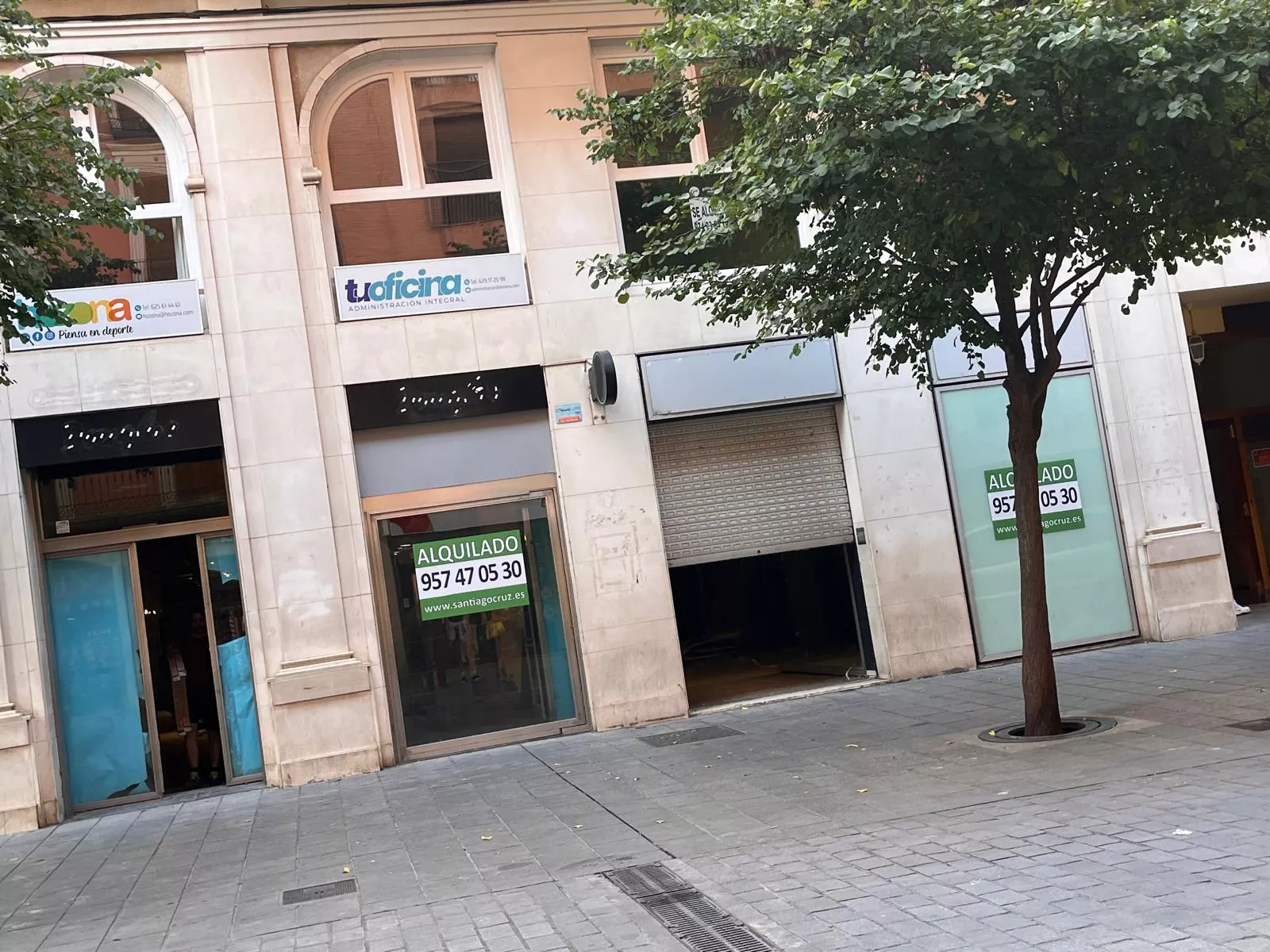 Han comenzado los trabajos para la nueva tienda de Druni en el Coso Alto.