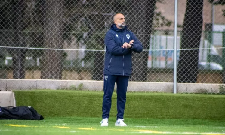 Diego Serrano, entrenador Huesca DH Juvenil.