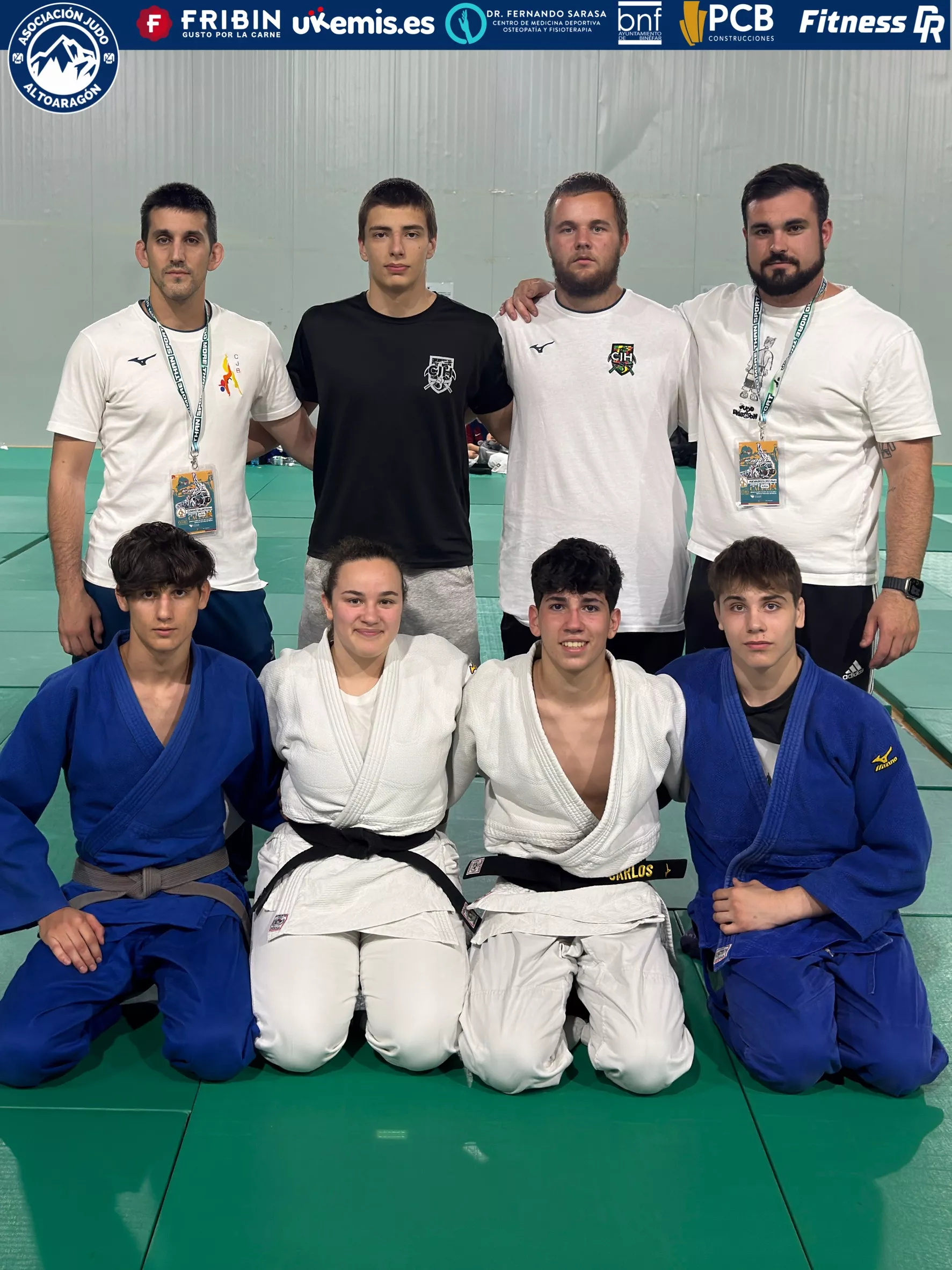 Representación altoaragonesa en Cáceres.