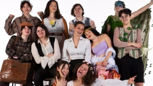 Grupo teatral de la Escuela de Arte de Huesca. Grupo teatral de la Escuela de Arte de Huesca.