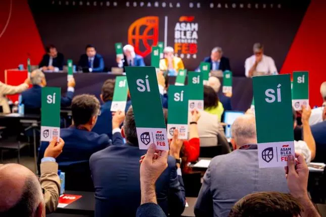 La Asamblea FEB aprobó las BB.CC. Establecida la hoja de ruta del Lobe Huesca La Magia 2024/25. Foto FEB