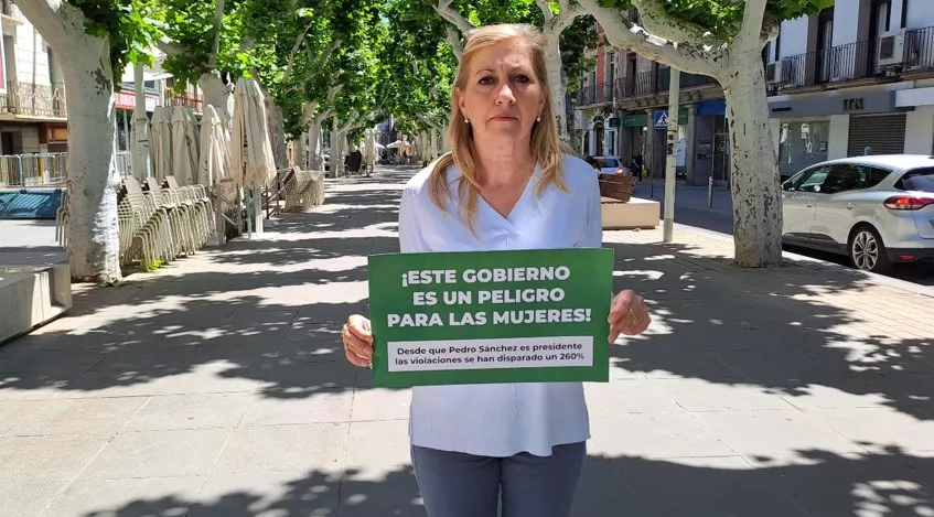 Ana Barón, concejala de VOX en Barbastro