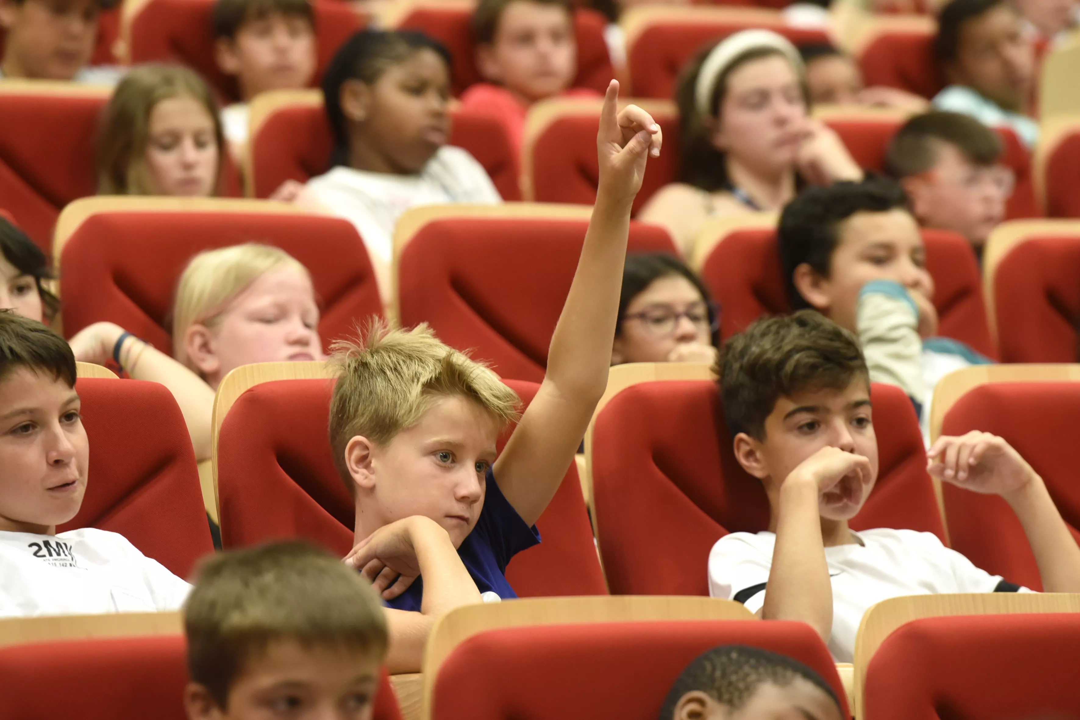 Unizar Kids en la Facultad de Empresa. Foto Javier Blasco