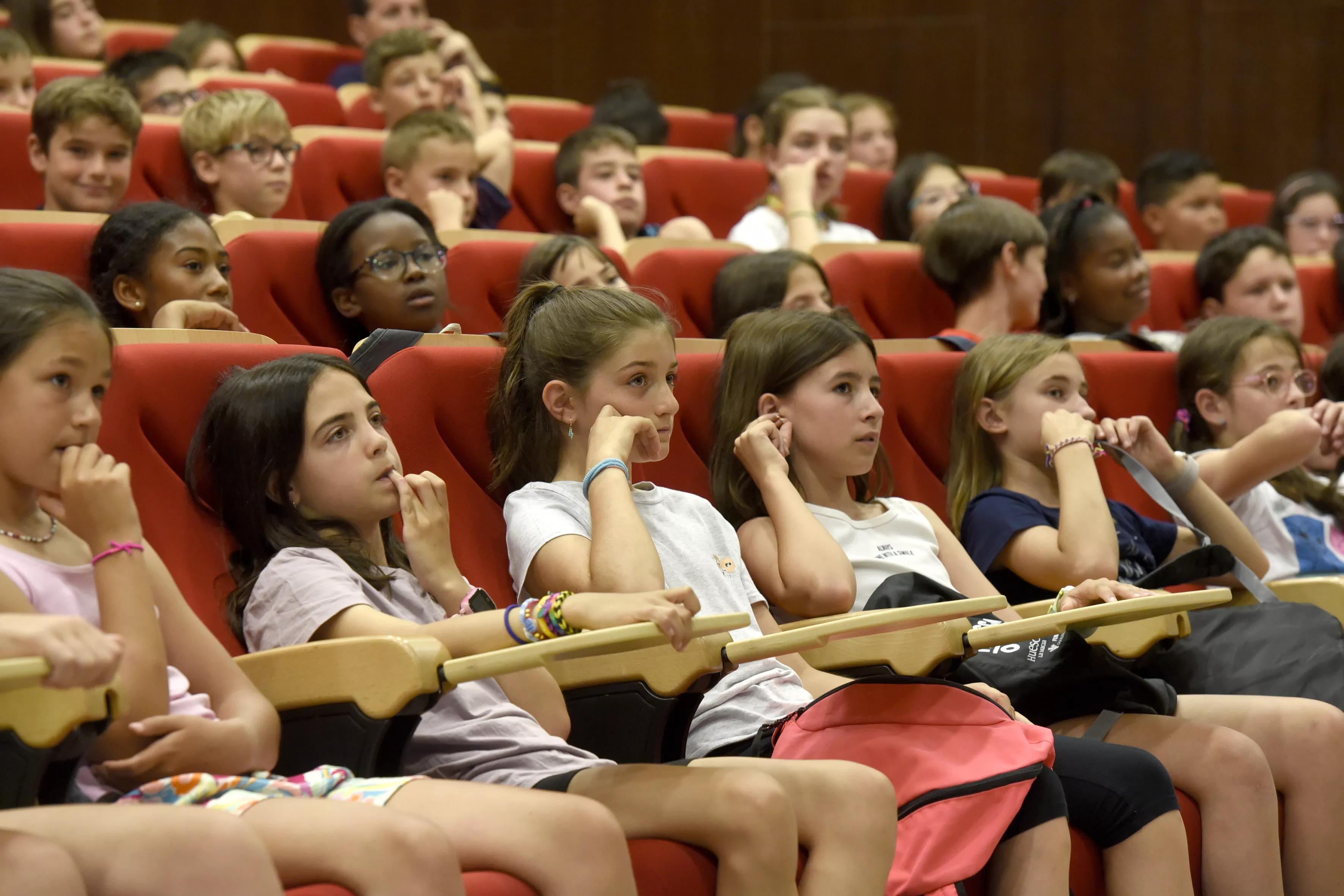 Unizar Kids en la Facultad de Empresa. Foto Javier Blasco