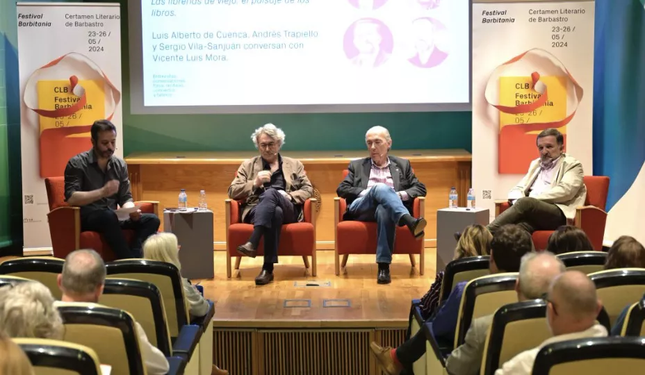 Una de las tertulias organizadas en el festival Barbitania.