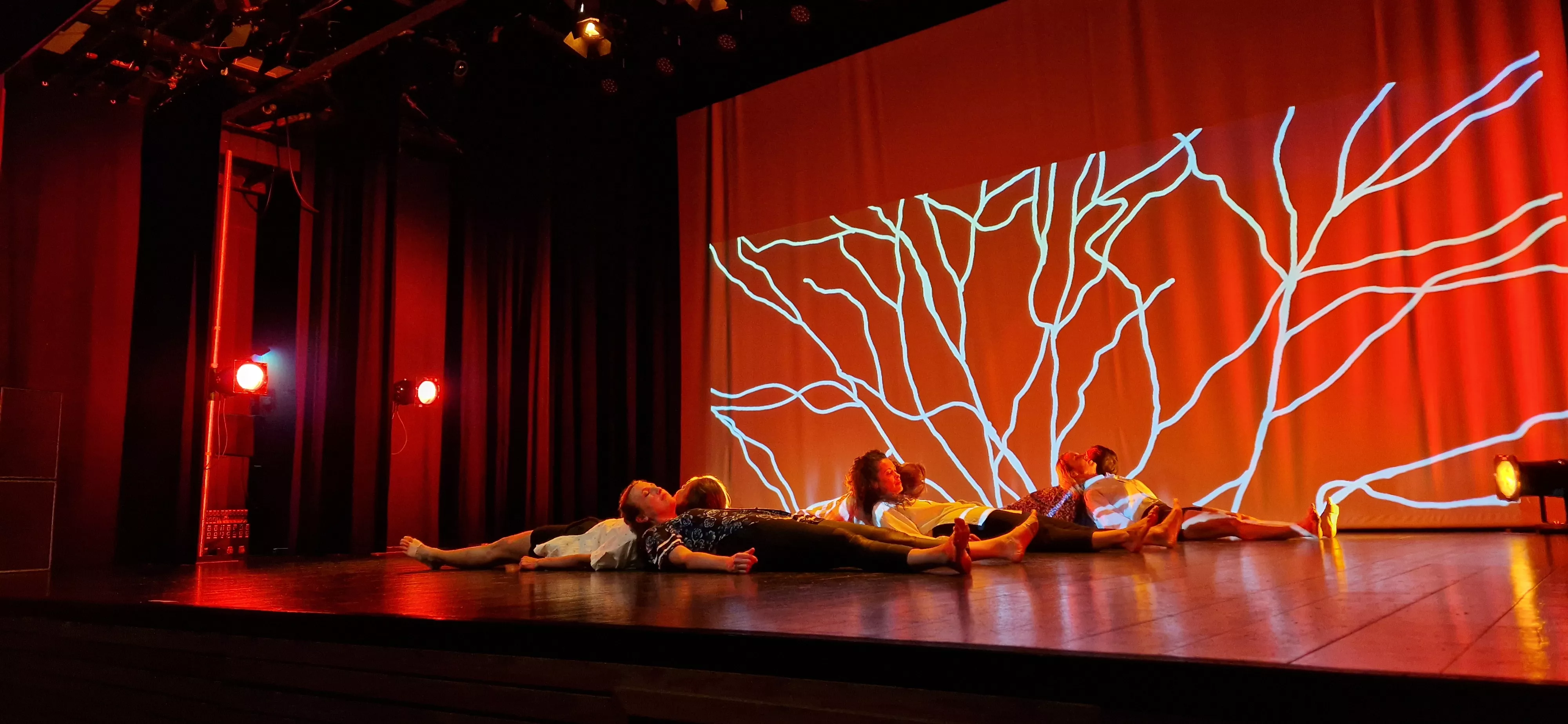 Grupos de danza contemporánea de Nuria Bolea en la Muestra Joven. Foto Myriam Martínez 