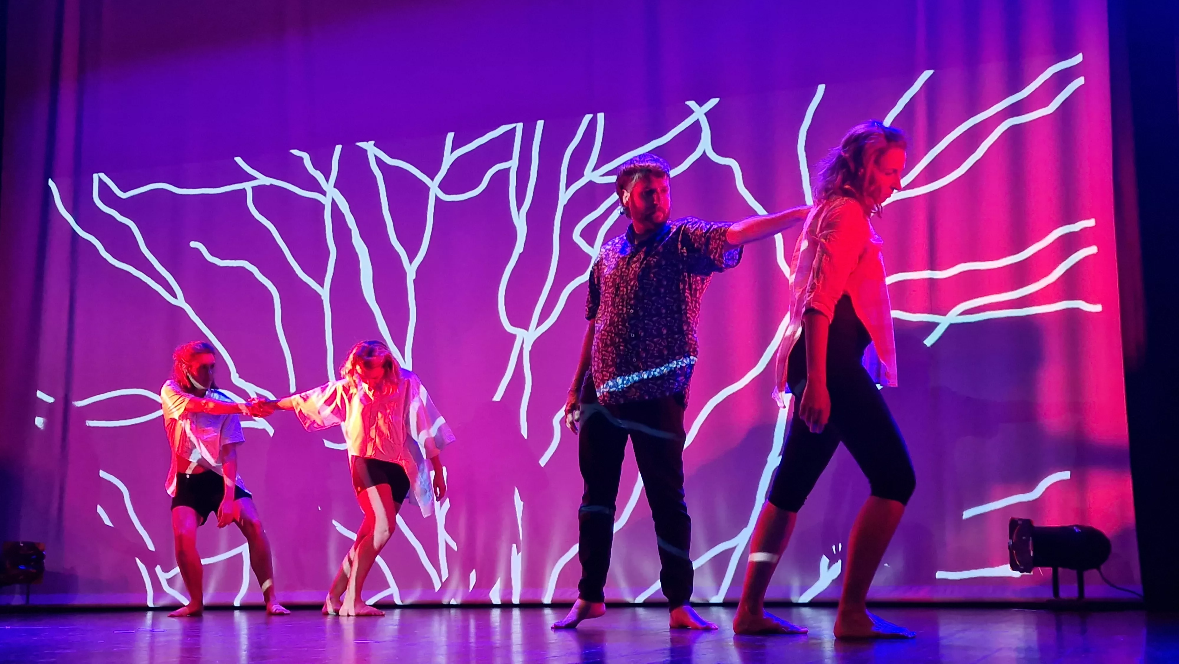 Grupos de danza contemporánea de Nuria Bolea en la Muestra Joven. Foto Myriam Martínez 