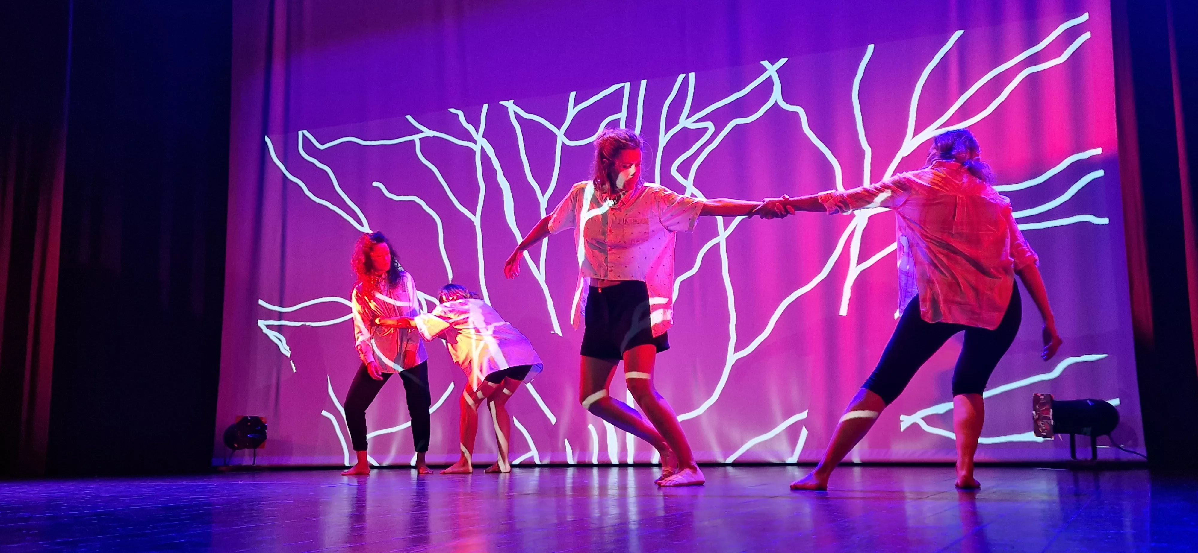 Grupos de danza contemporánea de Nuria Bolea en la Muestra Joven. Foto Myriam Martínez 