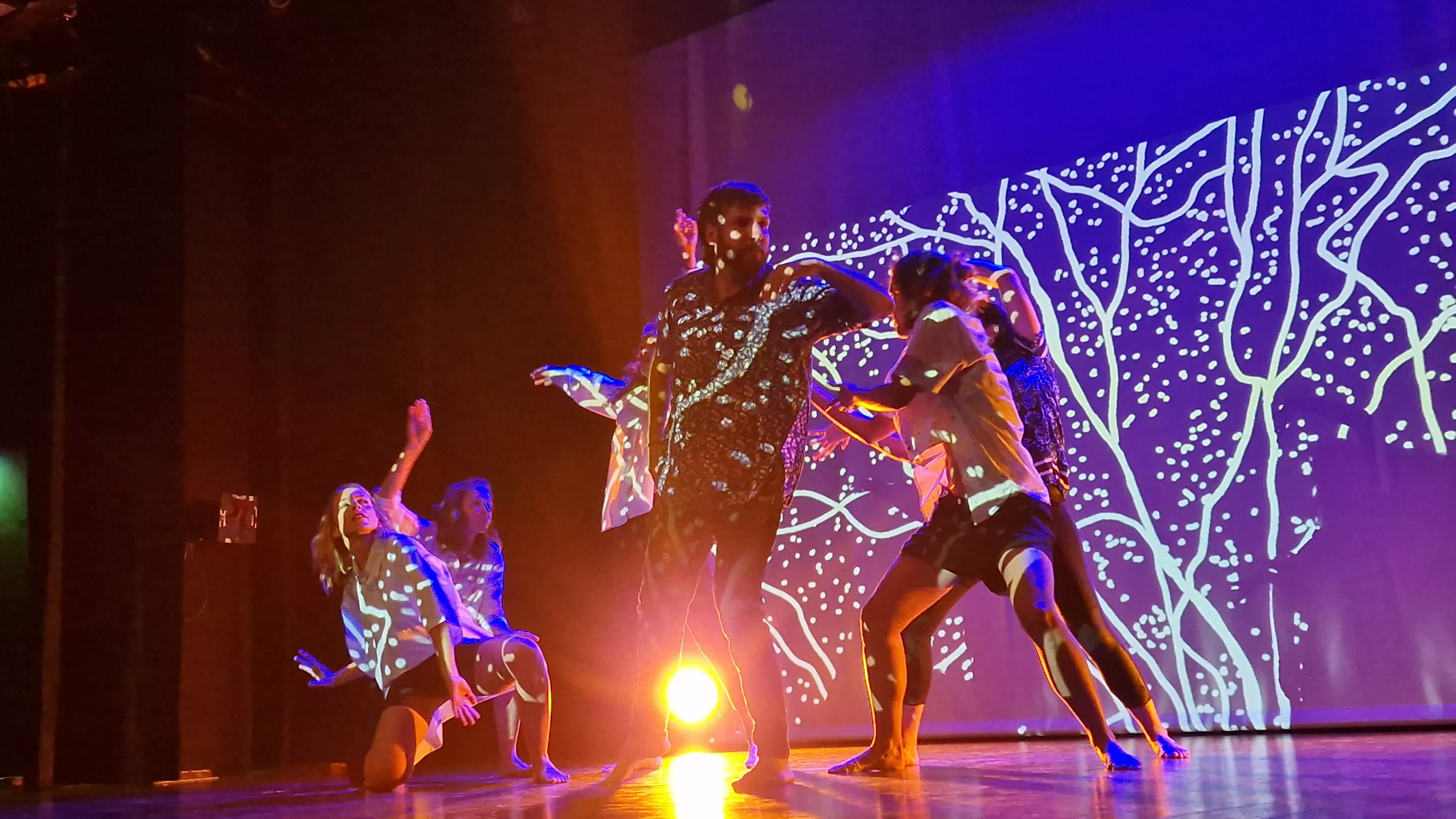 Grupos de danza contemporánea de Nuria Bolea en la Muestra Joven. Foto Myriam Martínez 
