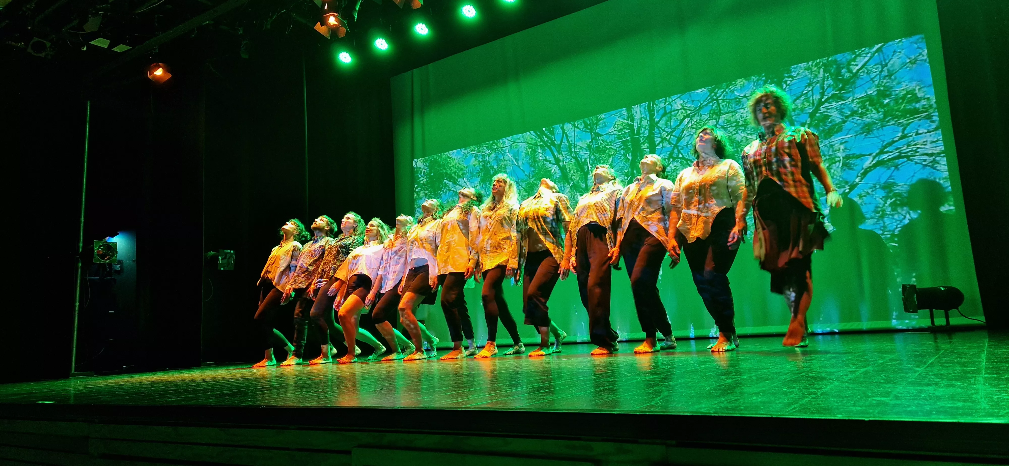 Grupos de danza contemporánea en la Muestra Joven. Foto Myriam Martínez (38)