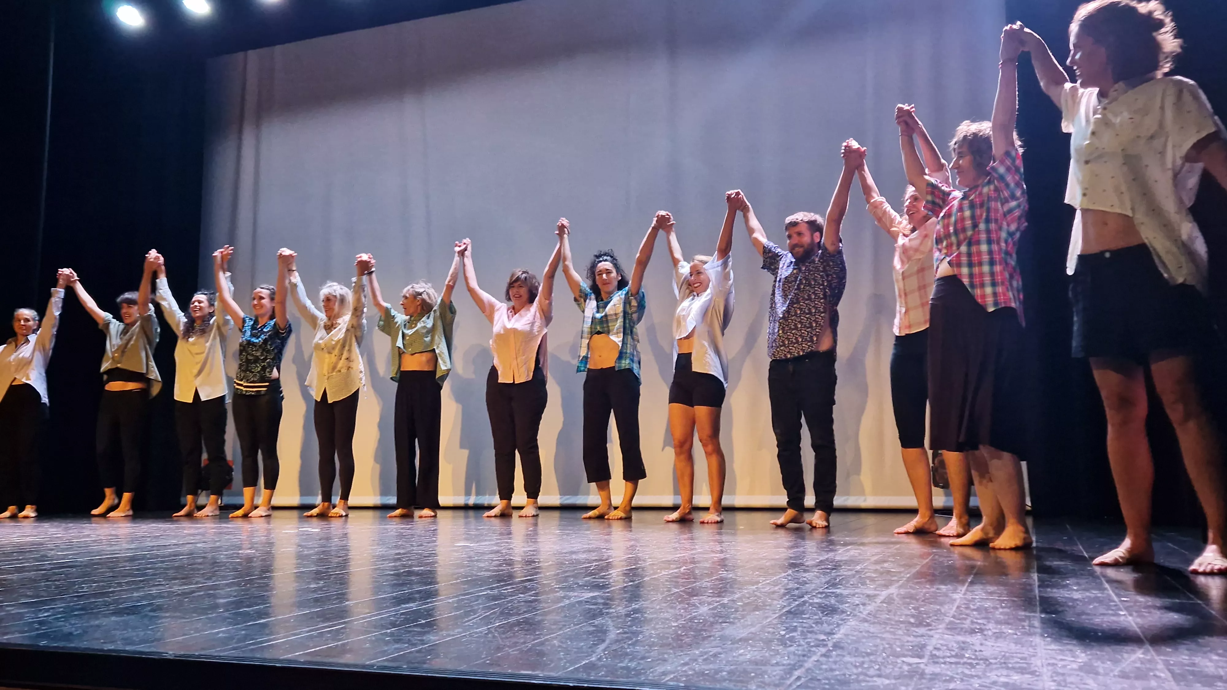 Grupos de danza contemporánea de Nuria Bolea en la Muestra Joven. Foto Myriam Martínez 