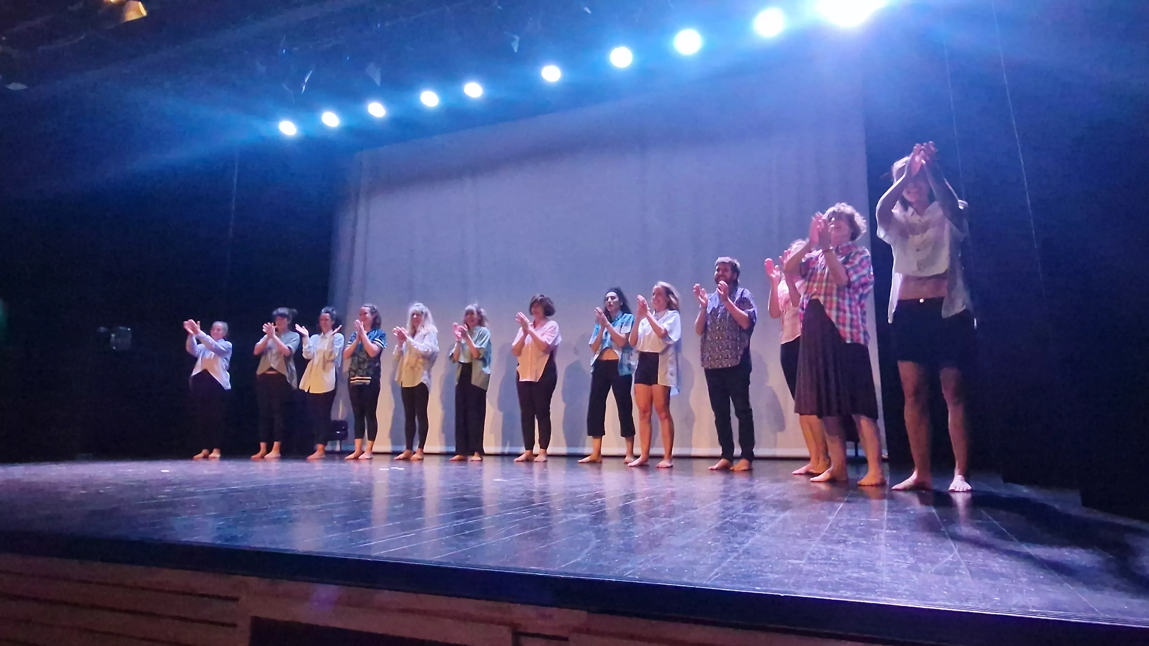 Grupos de danza contemporánea de Nuria Bolea en la Muestra Joven. Foto Myriam Martínez 