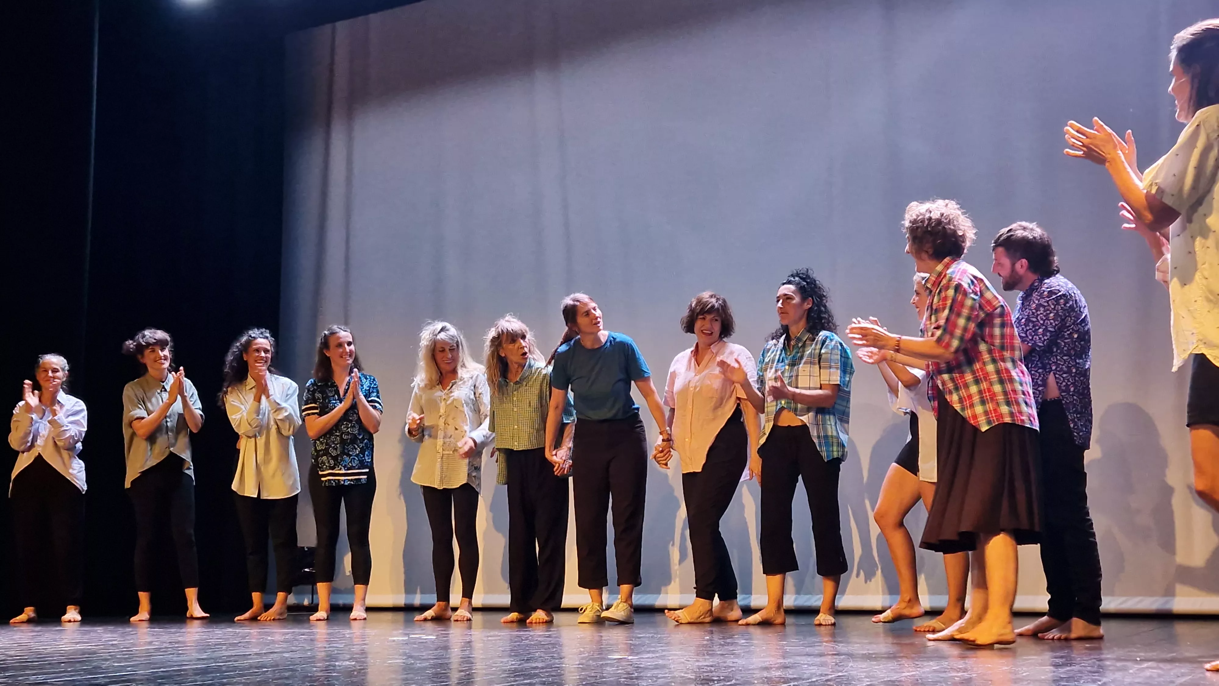 Grupos de danza contemporánea de Nuria Bolea en la Muestra Joven. Foto Myriam Martínez 