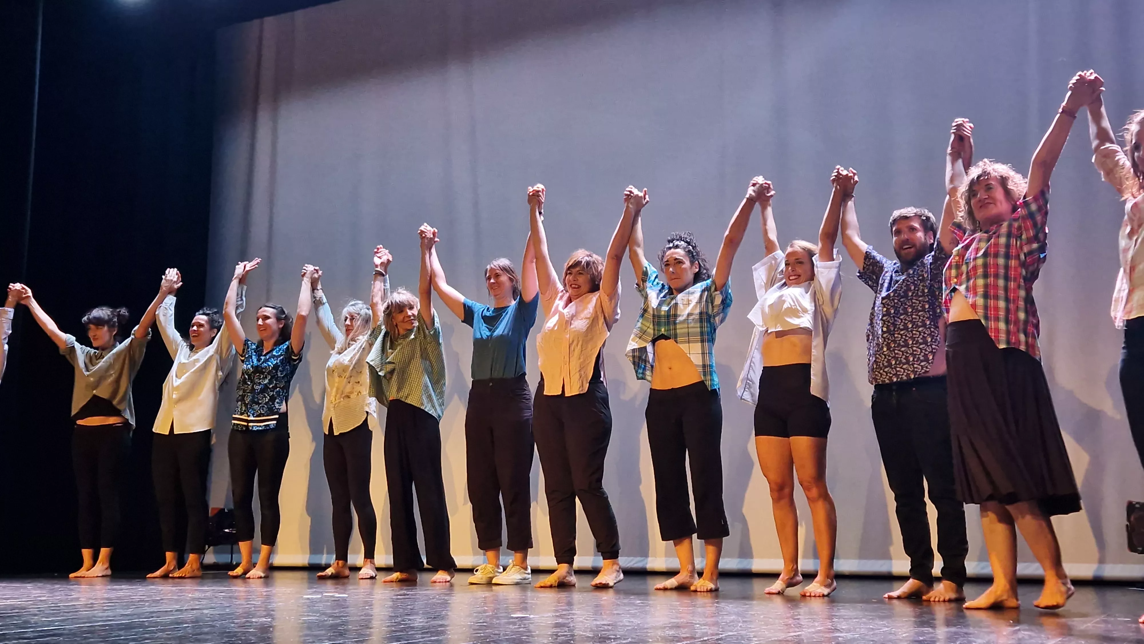 Grupos de danza contemporánea de Nuria Bolea en la Muestra Joven. Foto Myriam Martínez 