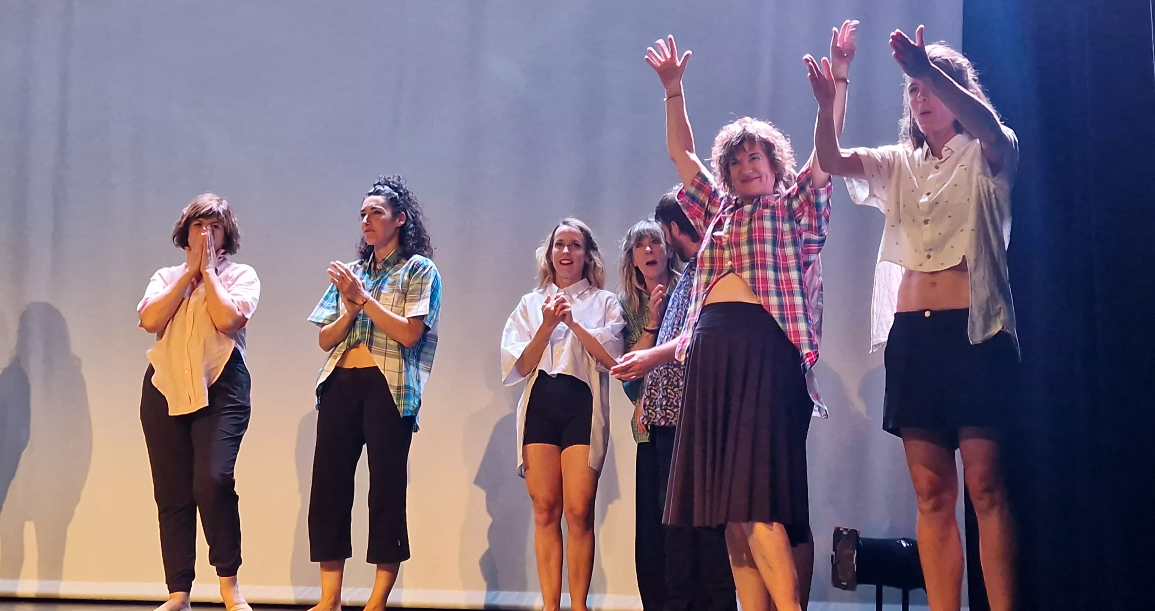Grupos de danza contemporánea de Nuria Bolea en la Muestra Joven. Foto Myriam Martínez 