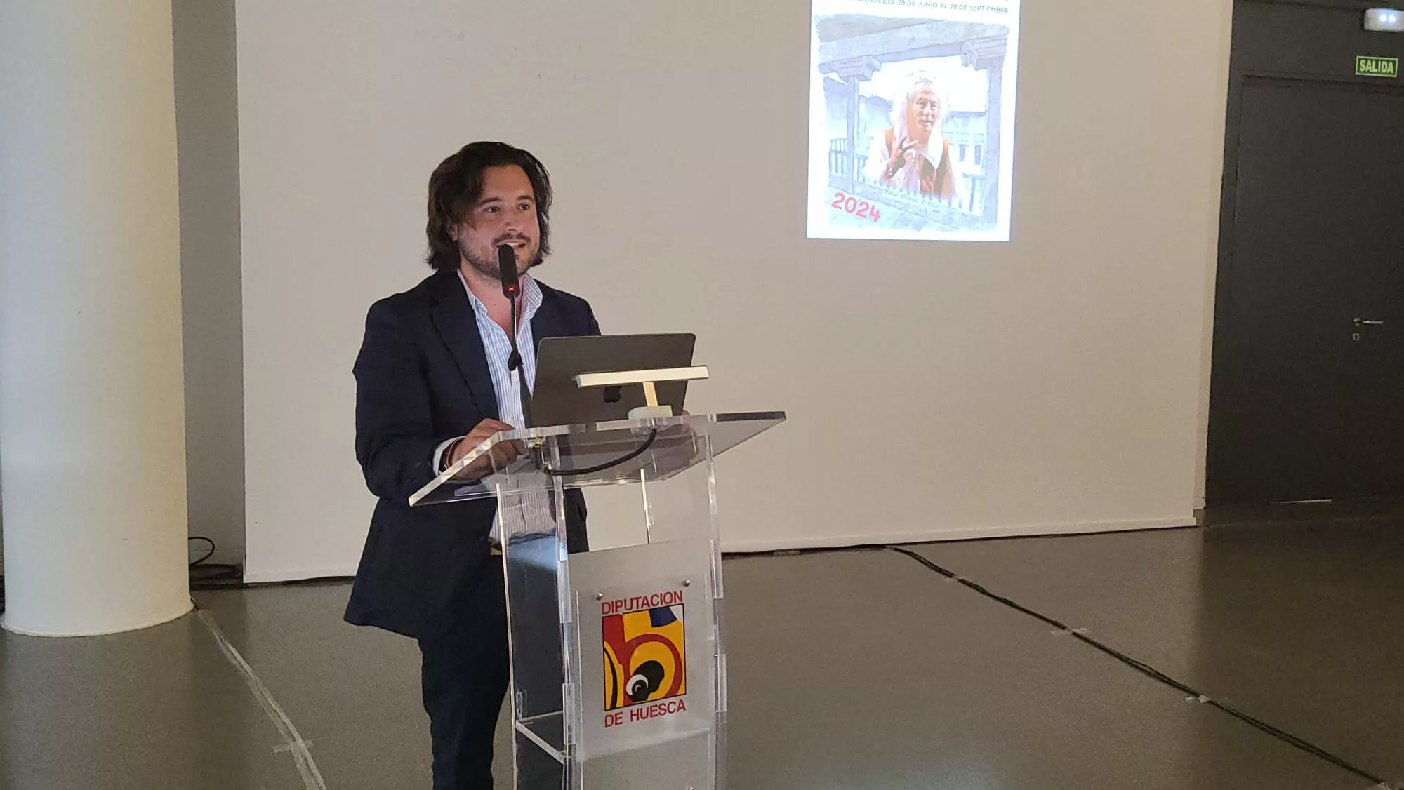 Presentación del Corral de Comedias de Robres