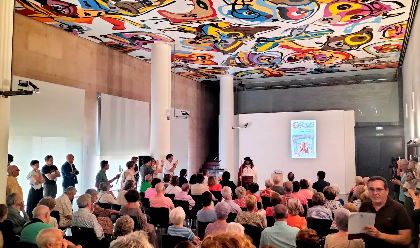 Presentación del Corral de Comedias de Robres