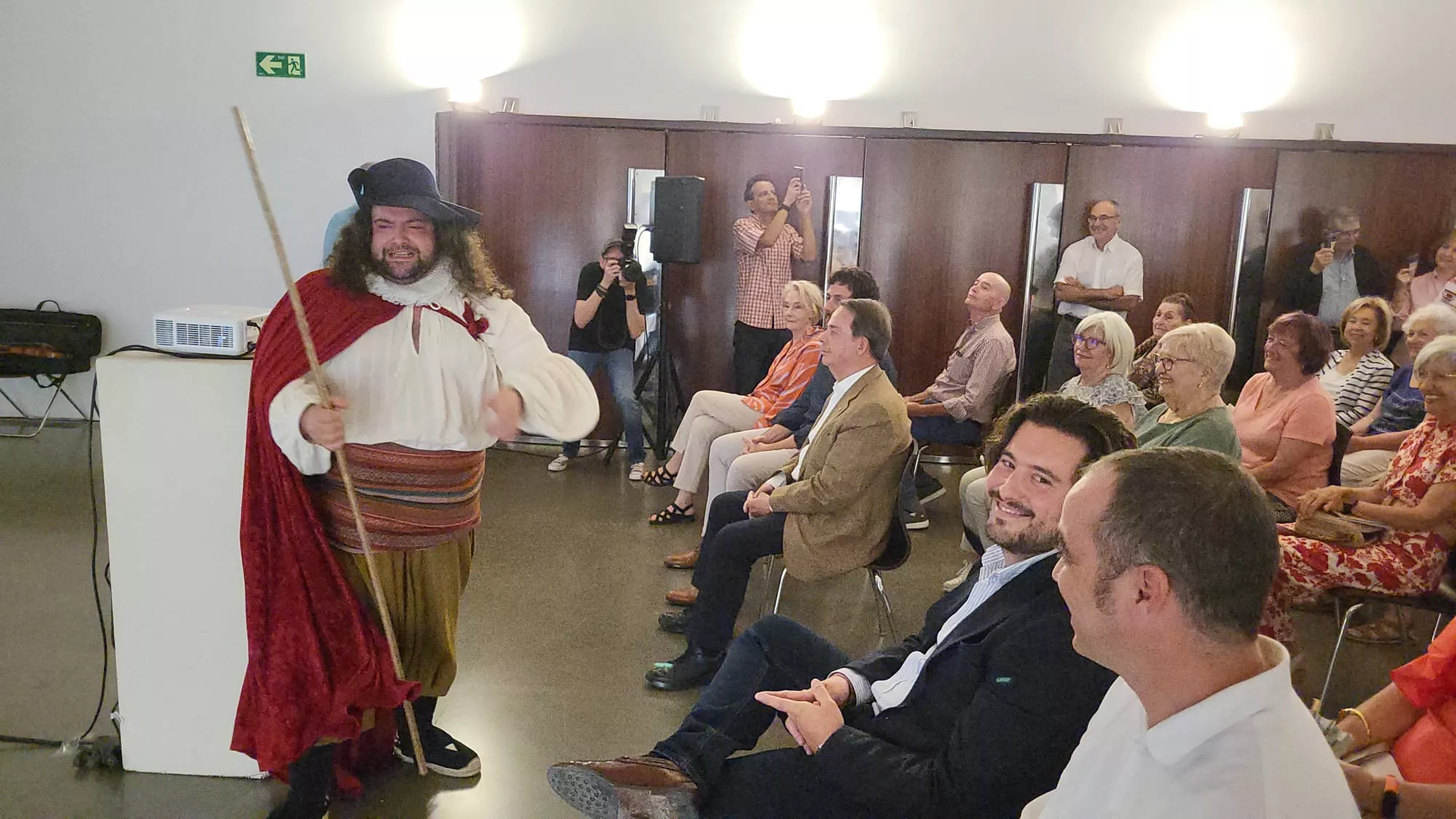 Presentación del Corral de Comedias de Robres