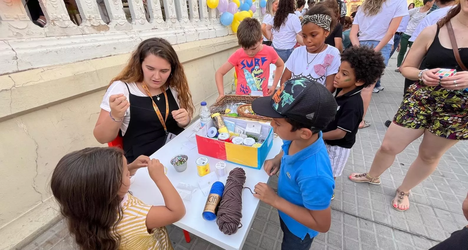 Actividades en Huesca por el Día Mundial de los Refugiados. Foto Mercedes Manterola