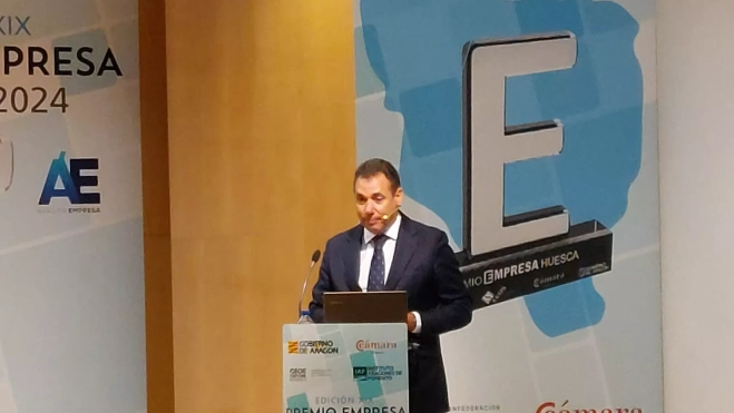 Benito Tesier, en su conferencia Benito Tesier, en su conferencia