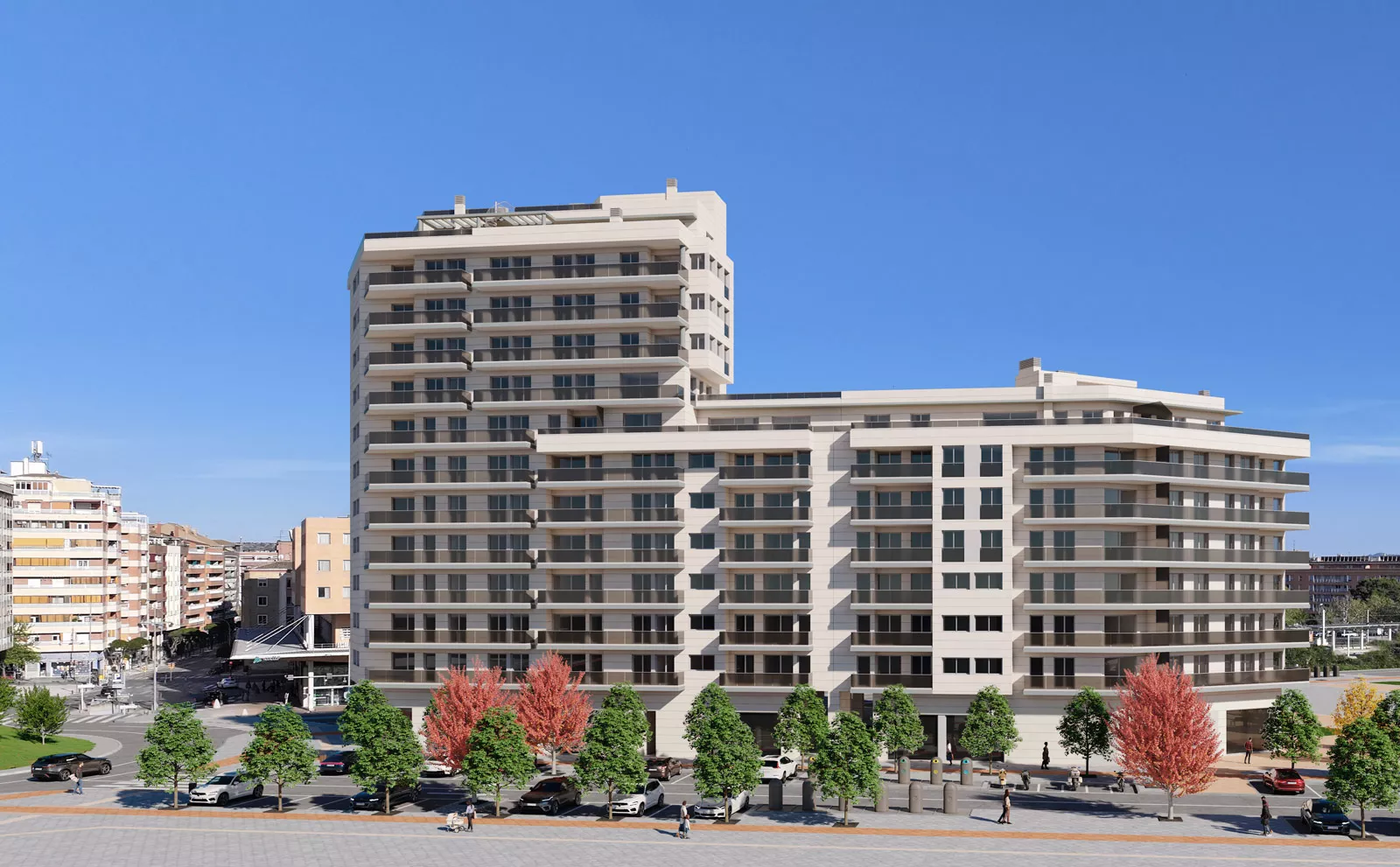 Presentación del proyecto de construcción de 92 viviendas de Torre Harineras.