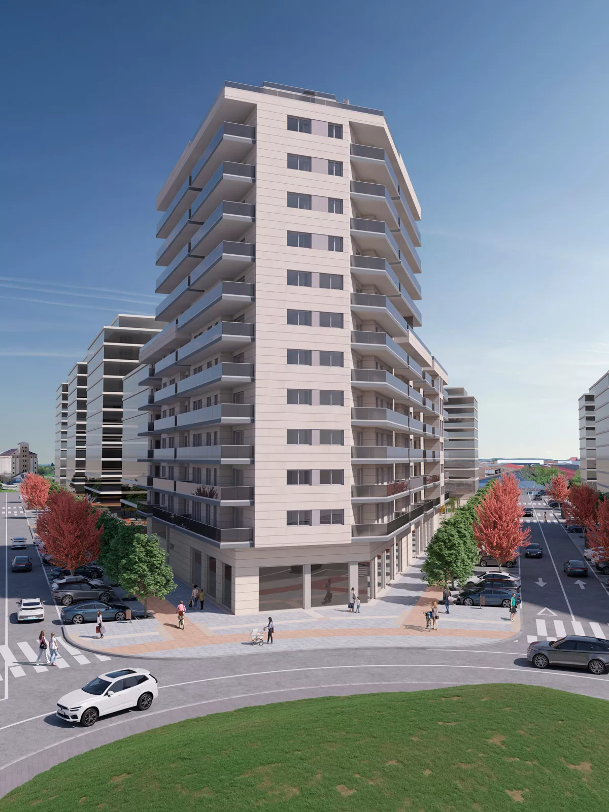 Presentación del proyecto de construcción de 92 viviendas de Torre Harineras.