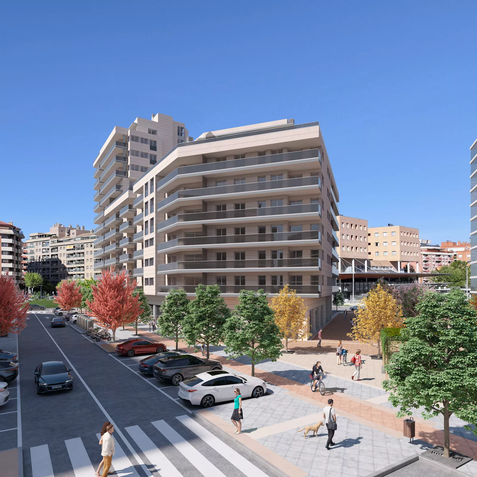 Presentación del proyecto de construcción de 92 viviendas de Torre Harineras.