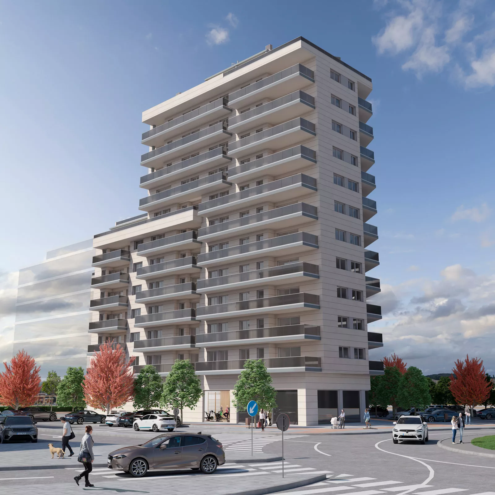 Presentación del proyecto de construcción de 92 viviendas de Torre Harineras.