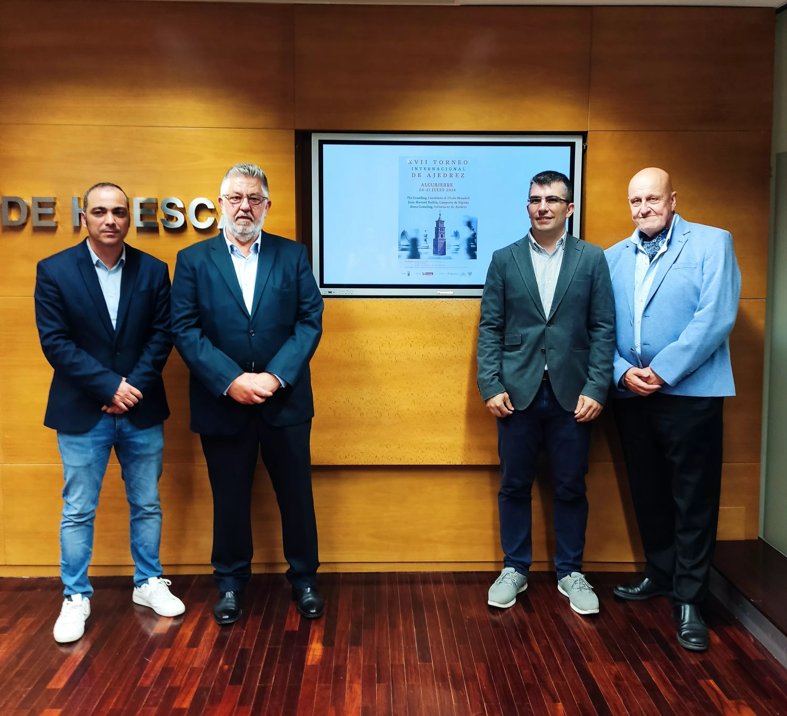 Imagen de la presentación del torneo.