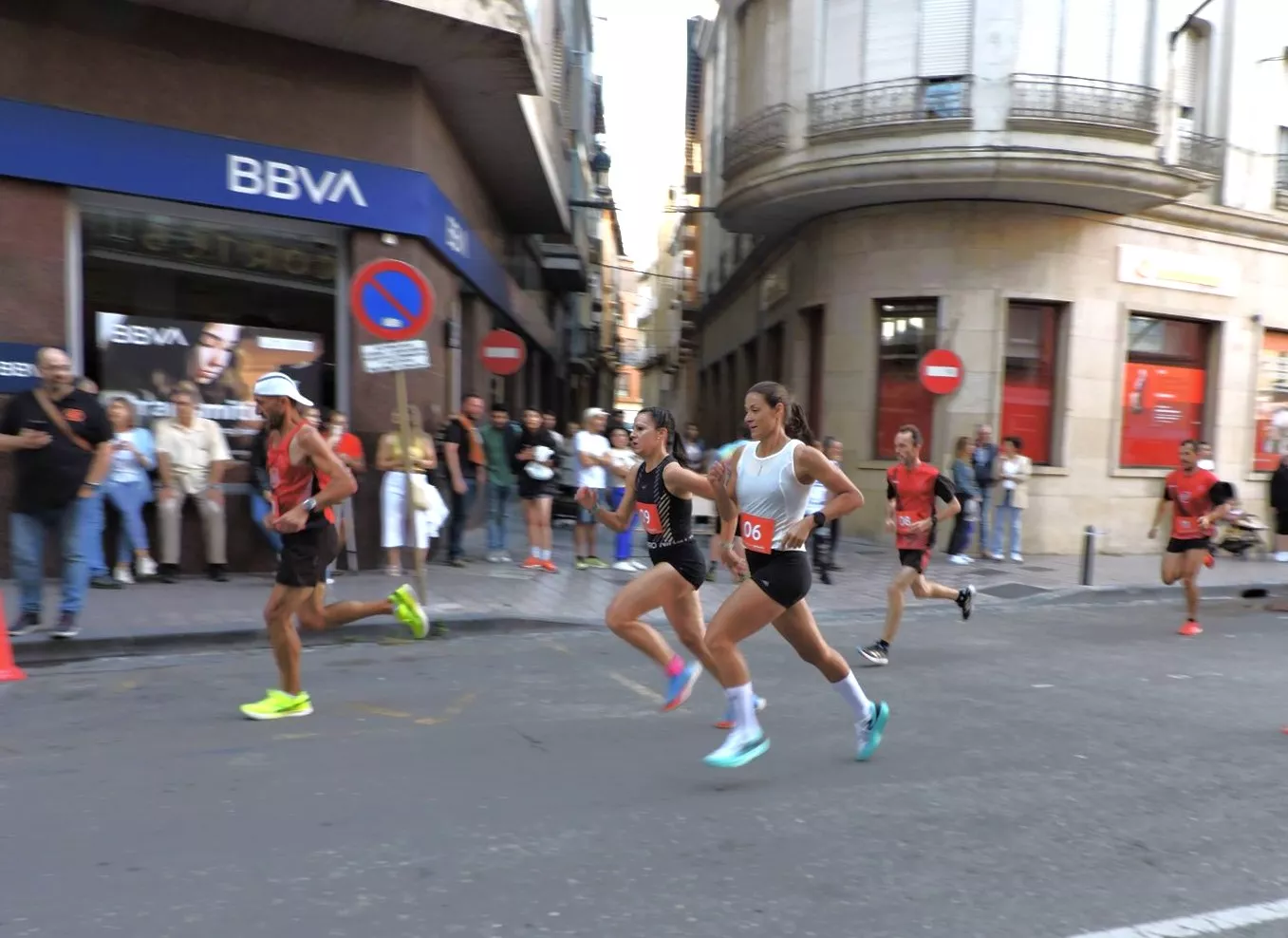 Cabeza de carrera masculino y femenino