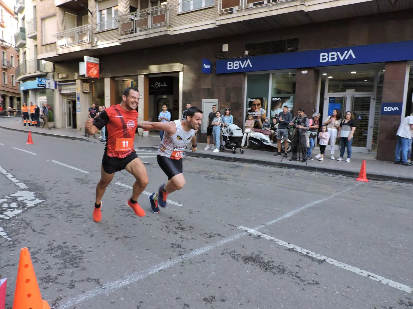 Omar Sancho y Alberto Susín disputa una prima