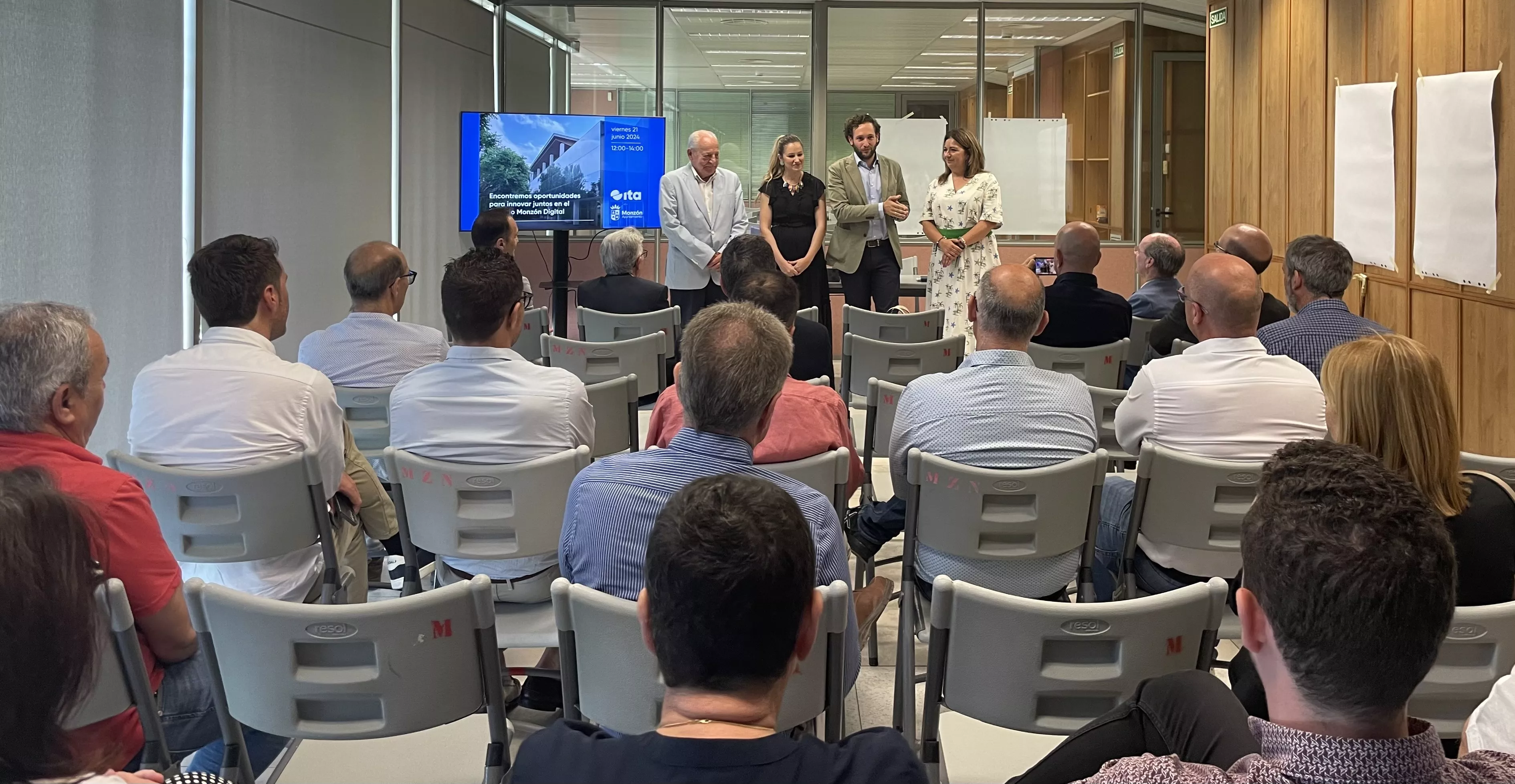 Monzón y el ITA inician una alianza para asesorar a empresas.